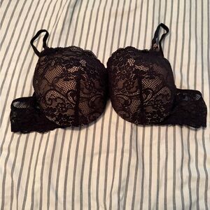 Victoria's Secret Angels Black Lace Bra